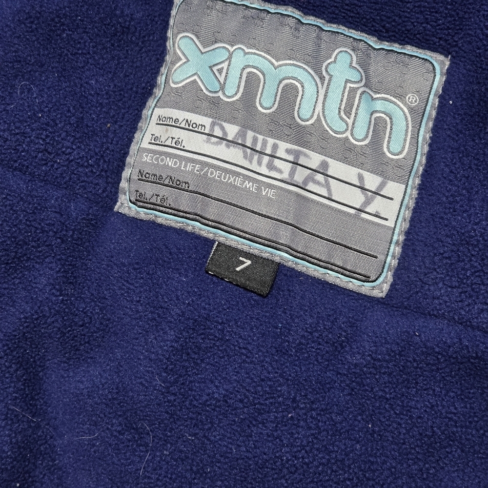 XMTN Girls Pink Snowsuit - 7 - Picture 4 of 5